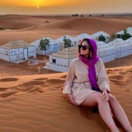 Sahara Luxury Desert Camp เมอร์ซูกา ภายนอก รูปภาพ