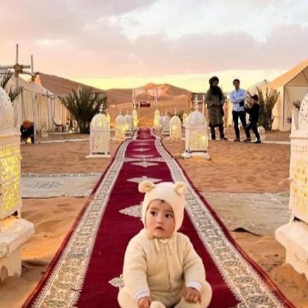Sahara Luxury Desert Camp เมอร์ซูกา ภายนอก รูปภาพ