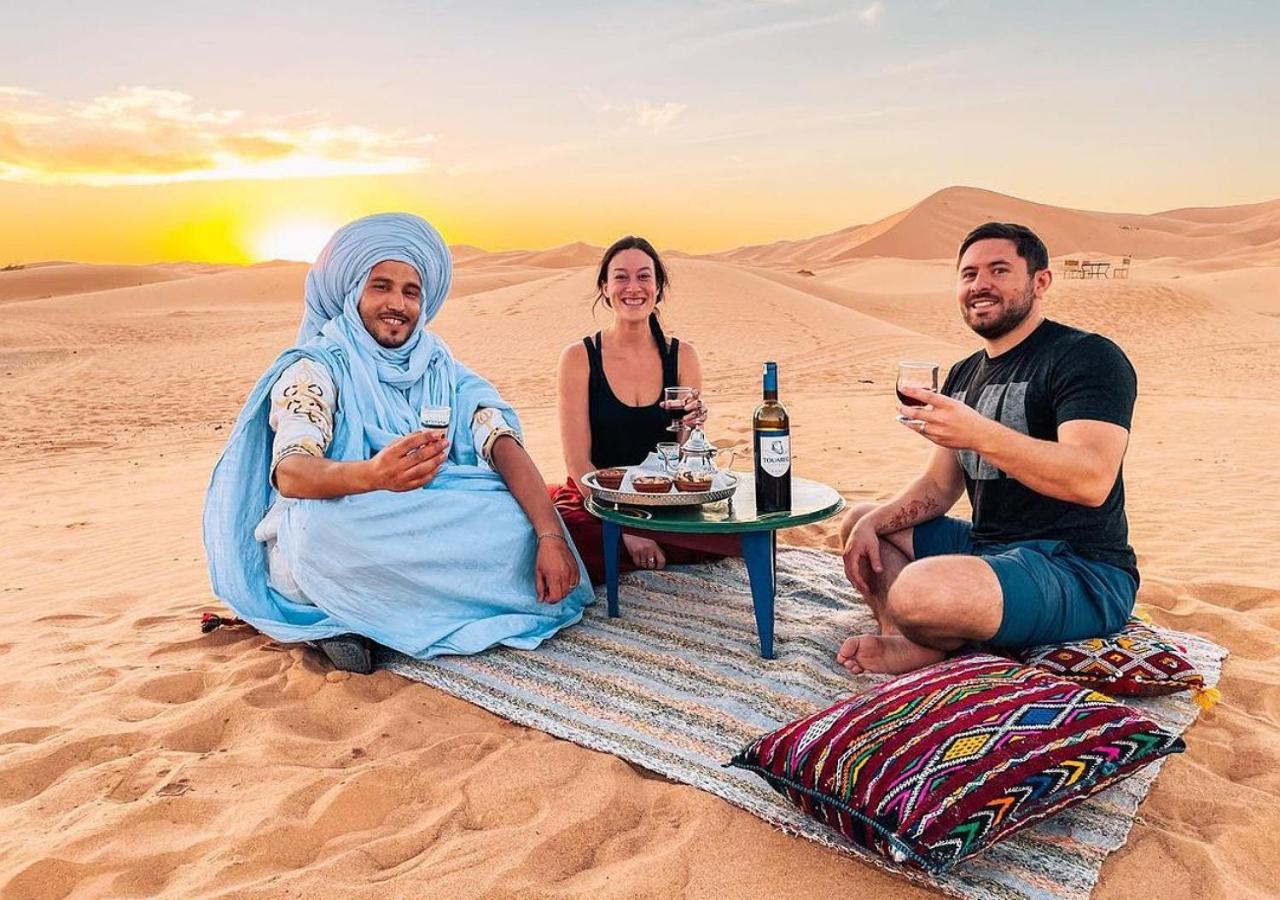 Sahara Luxury Desert Camp เมอร์ซูกา ภายนอก รูปภาพ