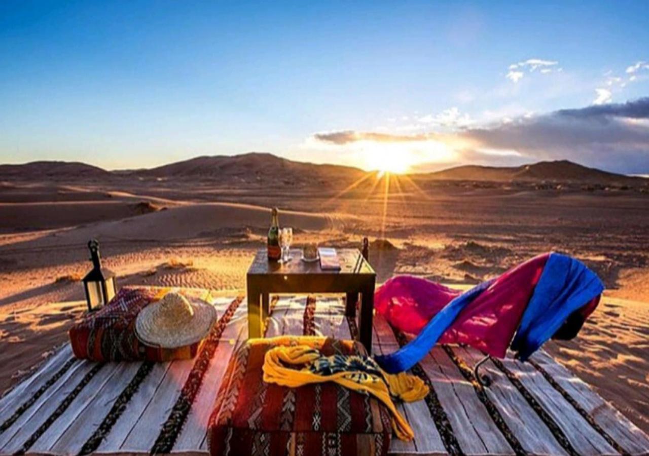 Sahara Luxury Desert Camp เมอร์ซูกา ภายนอก รูปภาพ