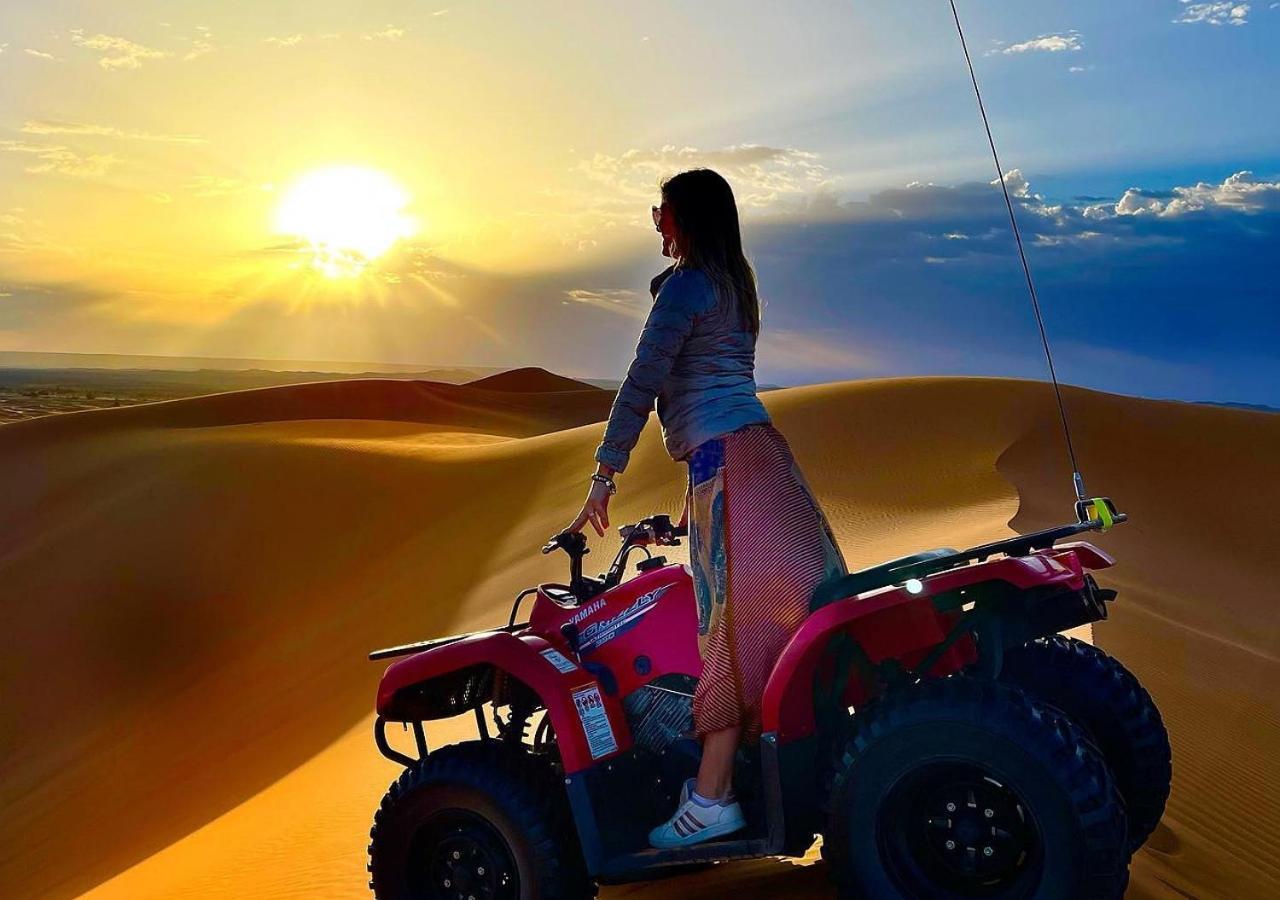 Sahara Luxury Desert Camp เมอร์ซูกา ภายนอก รูปภาพ