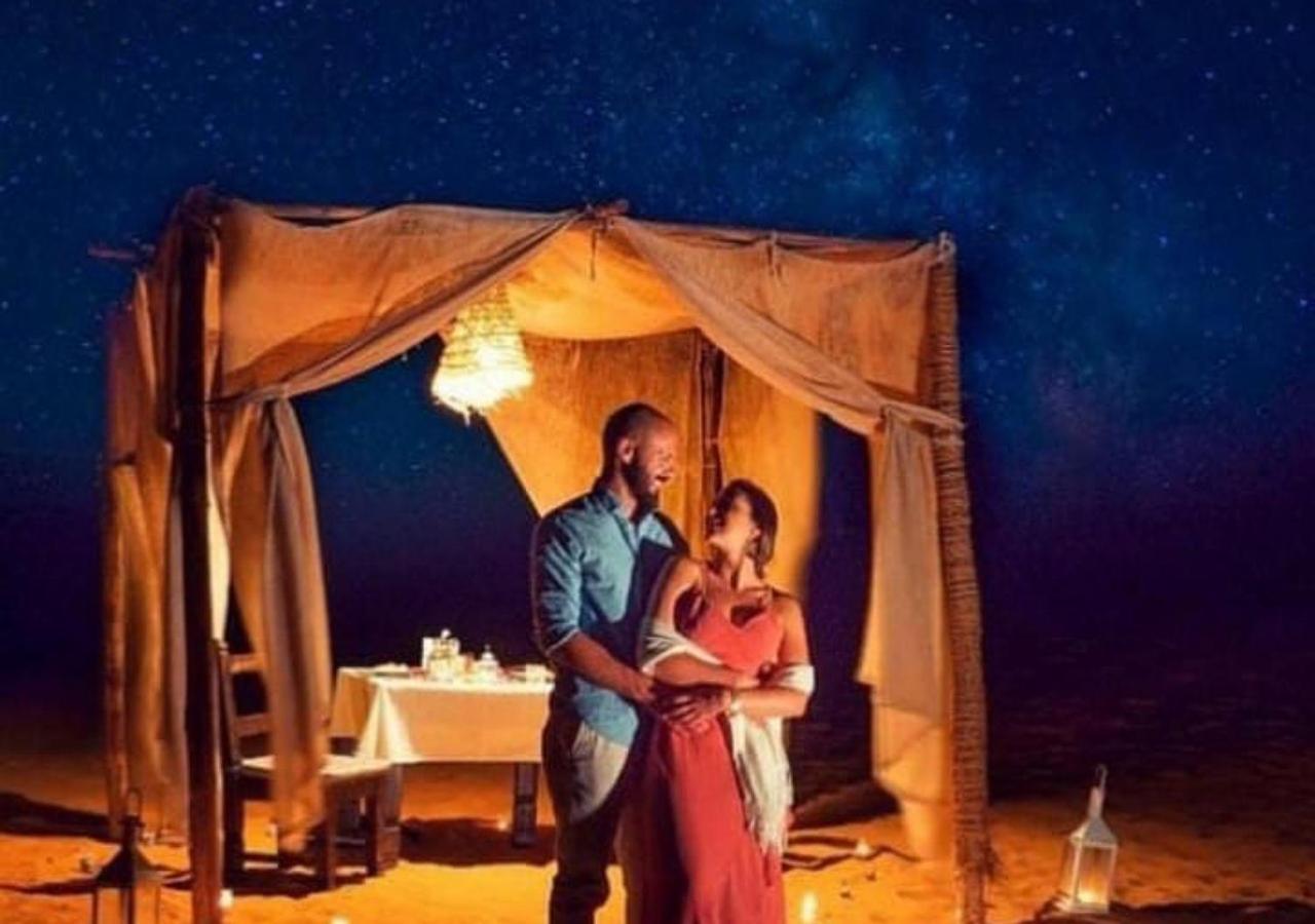 Sahara Luxury Desert Camp เมอร์ซูกา ภายนอก รูปภาพ