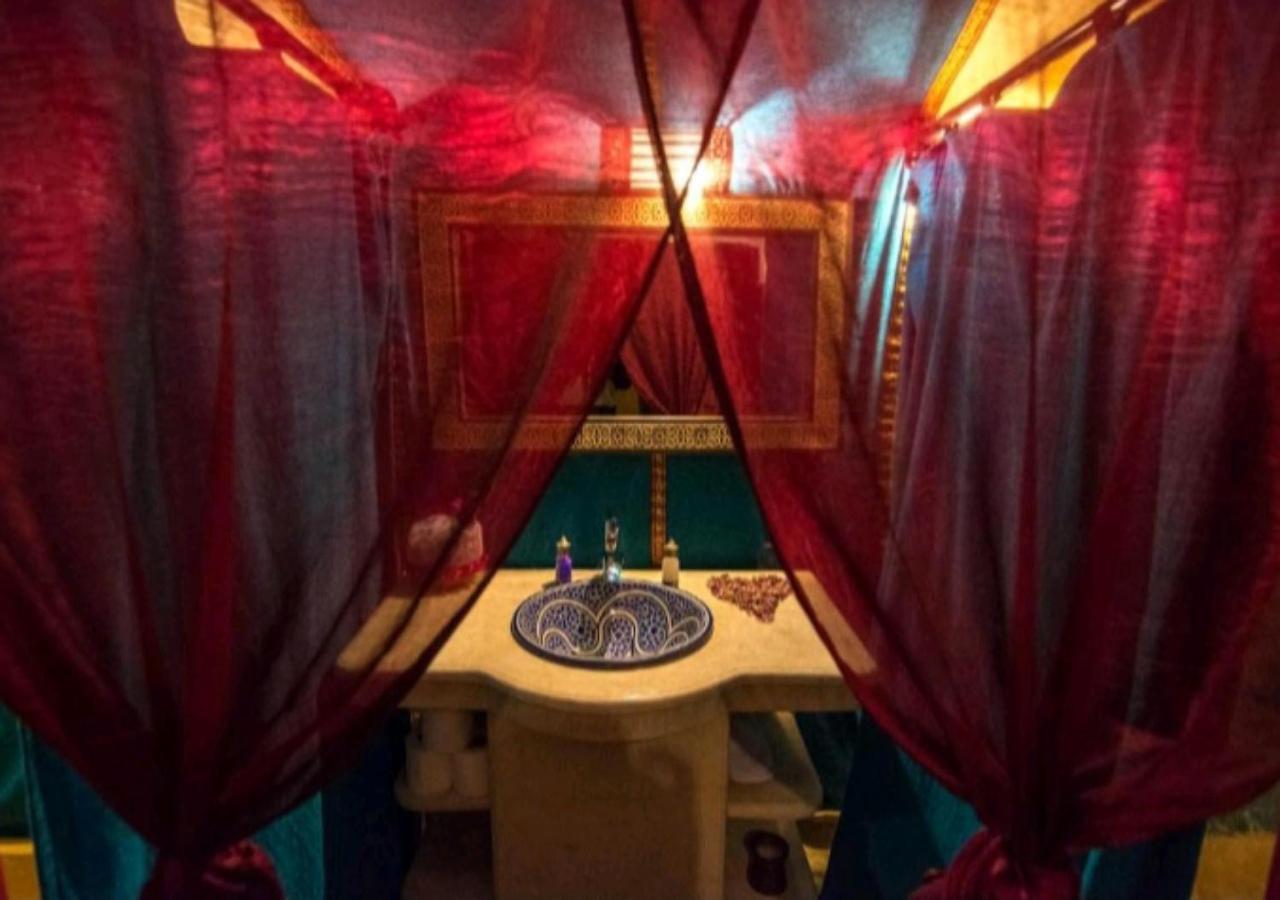 Sahara Luxury Desert Camp เมอร์ซูกา ภายนอก รูปภาพ