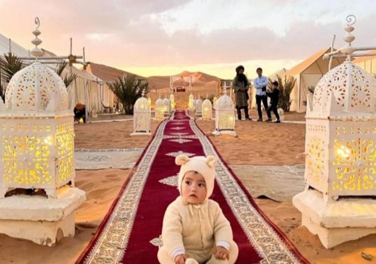 Sahara Luxury Desert Camp เมอร์ซูกา ภายนอก รูปภาพ